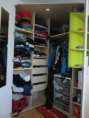 Eckkleiderschrank begehbar  Bild 2