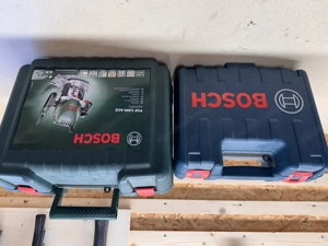  Bosch Oberfräse & Exzenterschleifer   Top Zustand, kaum benutzt! Bild 2