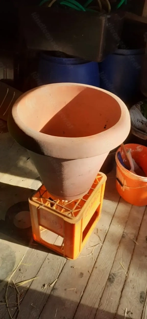 Ton Topf -konisch (groß) Bild 2