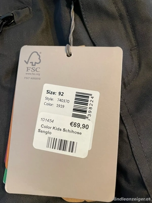 Skihose von Color Kids, Größe 92 - NEU Bild 4