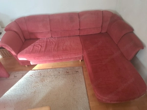 Ausziehcouch und Sessel Bild 2