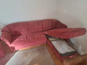 Ausziehcouch und Sessel Bild 3