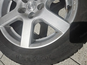 Winterreifen mit Alufelgen 205 55 R16 H Bild 2