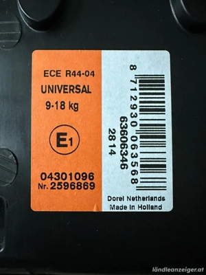 Maxi-Cosi Kindersitz 9-18 Kg Bild 2