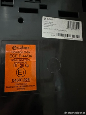Cybex-Kindersitz 15-36 kg mit Isofix Bild 2