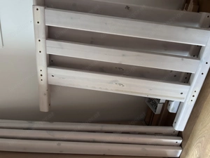 Flexa Bett 90x200cm weiß lasiert Bild 2