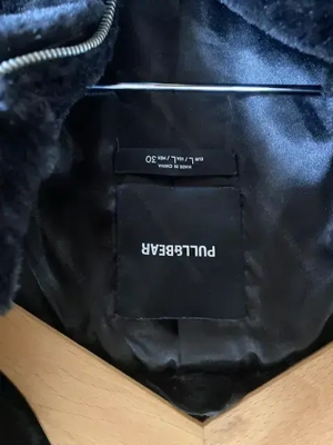 Damen Jacke, Pull & Bear , Webfell Gr M  L Bild 5