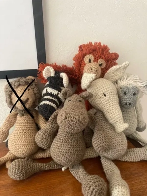 Kuscheltiere, Tierparade, Wolle, Handgemacht Bild 8