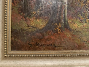 Aus Dem Jahre 1975 ein Ölbild von G. Neswadba Bild 2