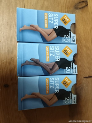 3x Strumpfhosen 46 48