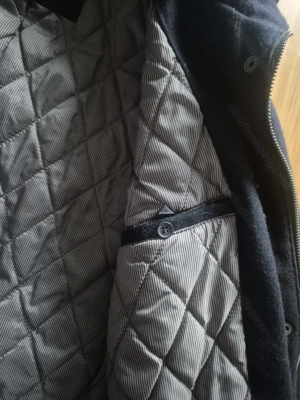 Mantel dunkelblau Bild 2