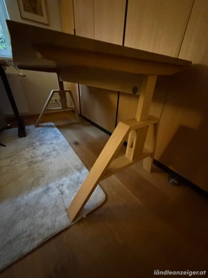 Team 7 Vollholz Schreibtisch Eiche Bild 4