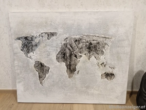 Bild mit Weltkarte Bild 2