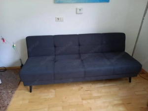 Couch mit Bettfunktion und Stauraum