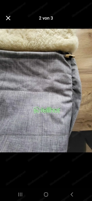 Winterfellsack für Kinderwagen  Bild 2