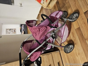 Puppenwagen Zwillingswagen  Bild 2