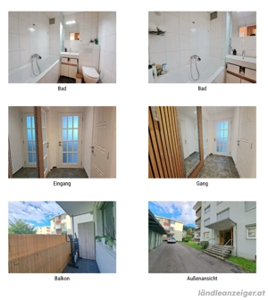  Vollständig möbliert übernehmbar - Renovierte 3 Zimmer-Wohnung in Feldkirch- Tosters   Bild 6