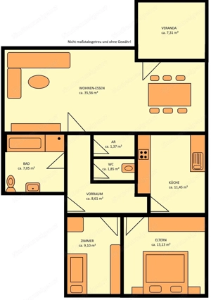 Gepflegte 3-Zimmerwohnung mit Berg- und Grünblick in Hohenems Bild 10 Gepflegte 3-Zimmerwohnung mit Berg- und Grünblick in Hohenems Bild 10