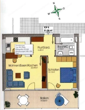 Wohnung in Bludenz (Nähe Krankenhaus ) zu vermieten ! Bild 2