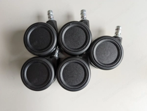 Schreibtischstuhl Rollen für Parkett - Rolo Color