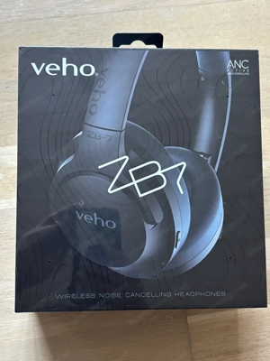 NEU Veho Kopfhörer Bluetooth 5.0 inkl. Tragtasche (Case)