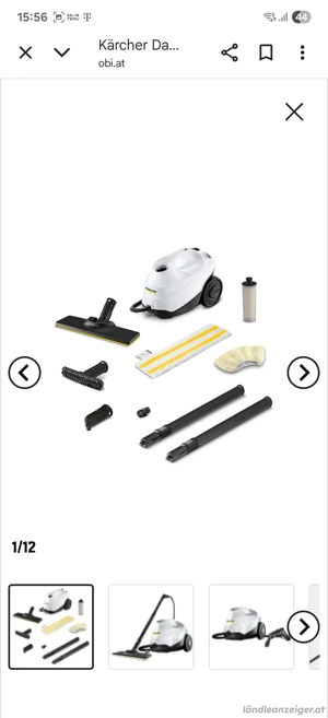 Kärcher Dampfreiniger mit Zubehörteile  Bild 2