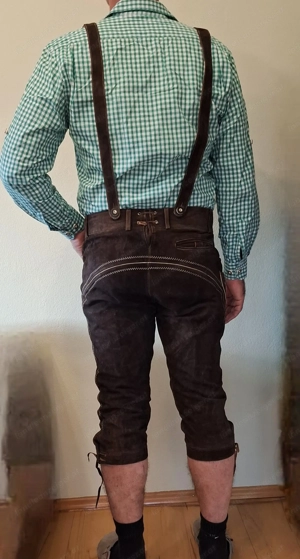 Trachtenlederhose Herren Bild 2