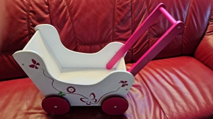 Lauflernwagen aus Holz Bild 2