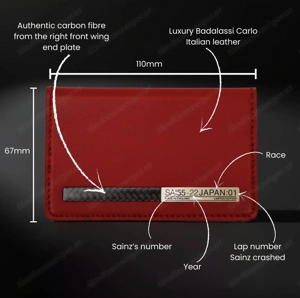 Limitierte Geldtasche F1 Bild 3