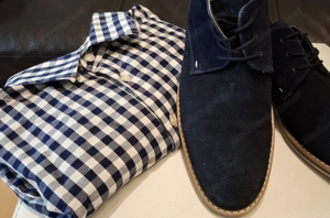 Trachten - Karohemd Herren Bild 3