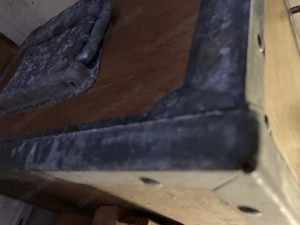 VollHolzkiste mit metal Scharniere und Tragegriffe Bild 4