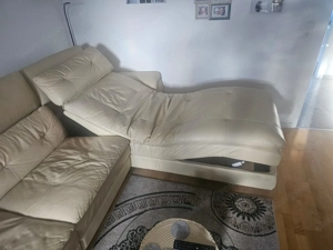 Leder - Polsterecke  mit Relax-Funktion