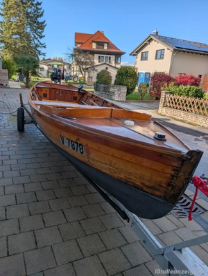 Gondel, Fischerboot, Boot, Bodenseezulassung, 20PS Bild 5