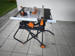 Tischkreissäge Rage 5-S Evolution Power Tool mit klappbarem Untertisch 057-0003