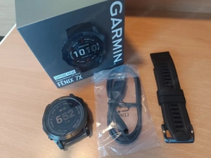 Garmin Fenix 7X Sapphire Solar Titan DLC GPS Smartwatch Rest Garantie