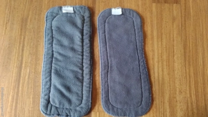 2 Stk. Blümchen Bambuskohle Saugeinlagen