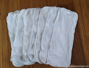 7 Stk. Blümchen Baumwoll-Saugeinlagen