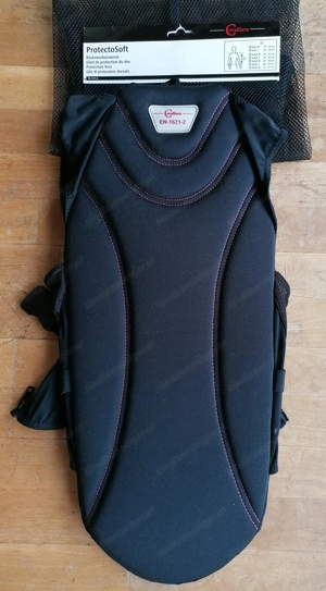 Reiten Rückenprotektor Rückenschutzweste ProtectoSoft inkl. Beutel Bild 2 Reiten Rückenprotektor Rückenschutzweste ProtectoSoft inkl. Beutel Bild 2