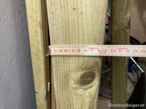 Sichtschutz Holz 180x180cm Bild 2