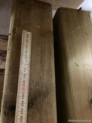 Sichtschutz Holz 180x180cm Bild 3