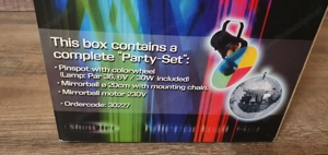 Discokugel mit Elektromotor Bild 2