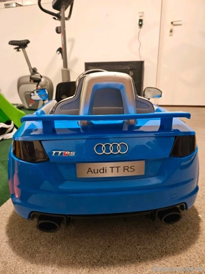 Elektroauto Kinderfahrzeug Audi TT RS Bild 2