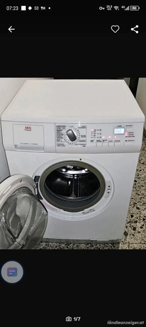 Waschtrockner AEG Bild 8 Waschtrockner AEG Bild 8