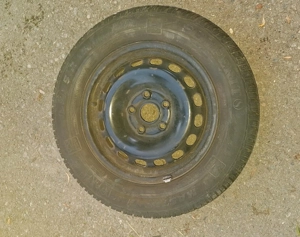 Winterreifen auf Stahlfelgen Bild 2