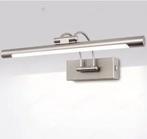 Dimmbare Wandleuchte Edelstahl