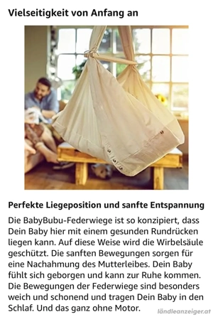 Federwiege Baby Booboo