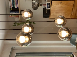 Pendelleuchte LED Rauchglas