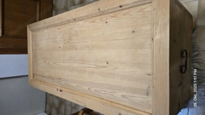 Truhe Holzkiste Antik Bild 3