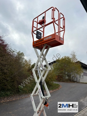 Scherenbühne Arbeitsbühne 5 Meter Hubsteiger Snorkel S3010E kaufen NEUGERÄT  Bild 4