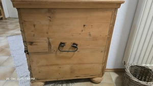 Truhe Holzkiste Antik Bild 4